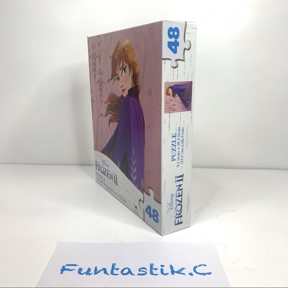 Brand New, Factory Sealed ~ Disney FROZEN II 2 Movie Kids 48 Piece Puzzle Anna - Picture 3 of 7